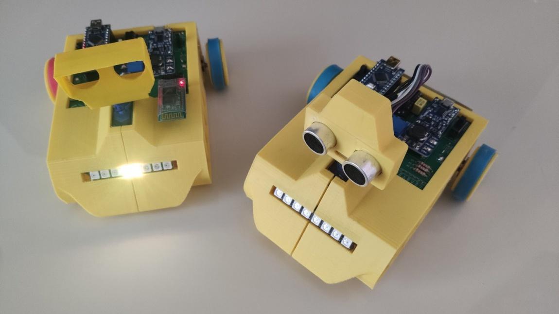 Okulumuz Öğretmeni Taner Akkoyunlu'un Tasarladığı Eğitim Robotu